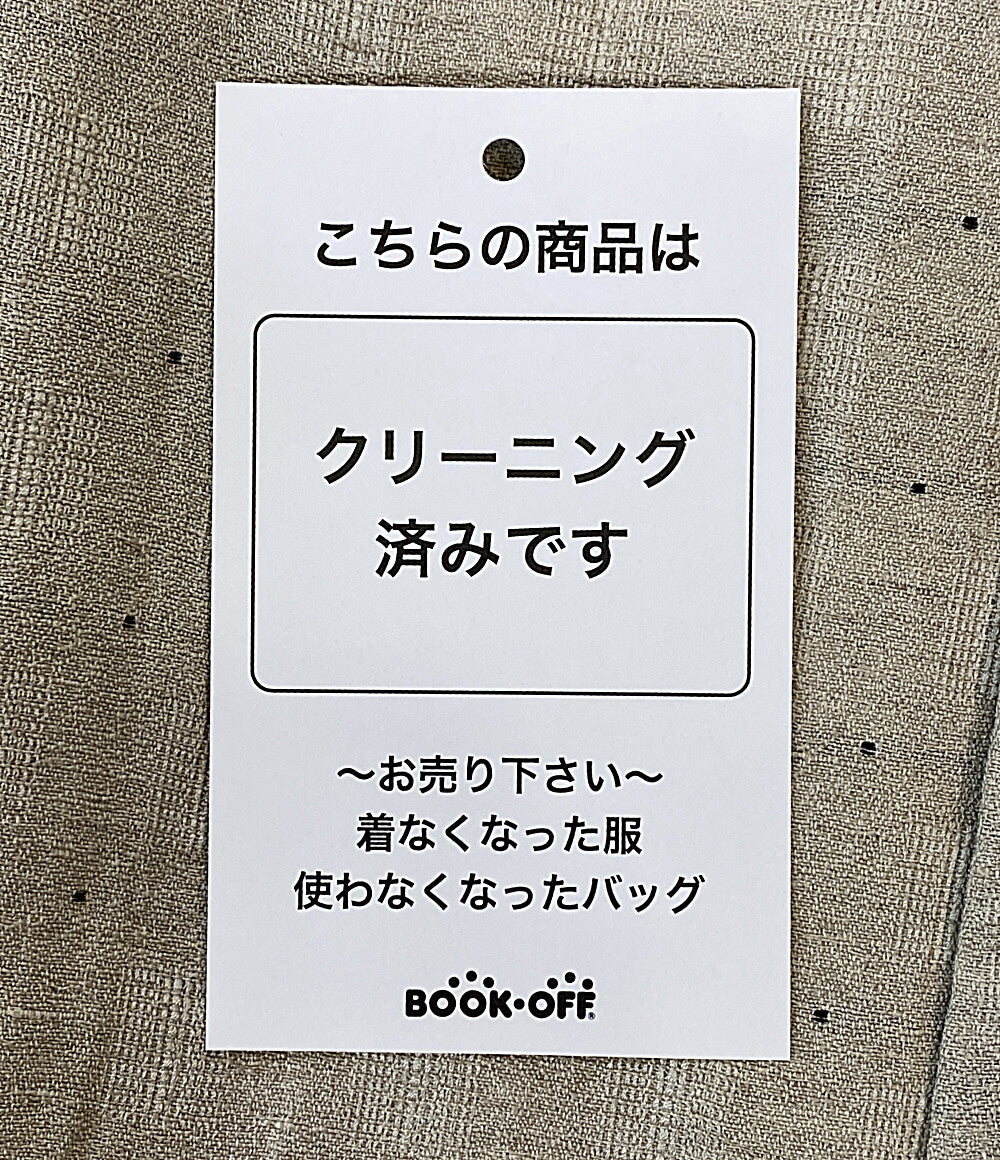 COMME des GARCONS HOMME PLUS テーラードジャケット リネン混3Bジャケット ベージュ PJ-10041S メンズ SIZE S コムデギャルソンオムプリュス