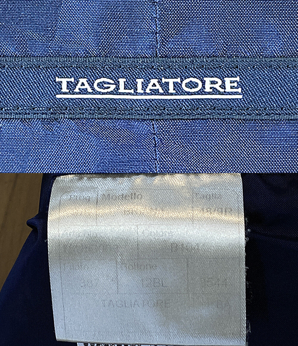 TAGLIATORE ベスト ウール混 ネイビー 18UIG063 メンズ SIZE 48 タリアトーレ