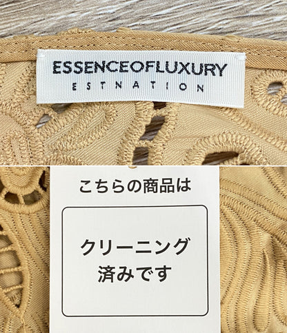 estnation essenceofluxury エッセンスオブラグジュアリー レースドレス 23ss レディース SIZE 36