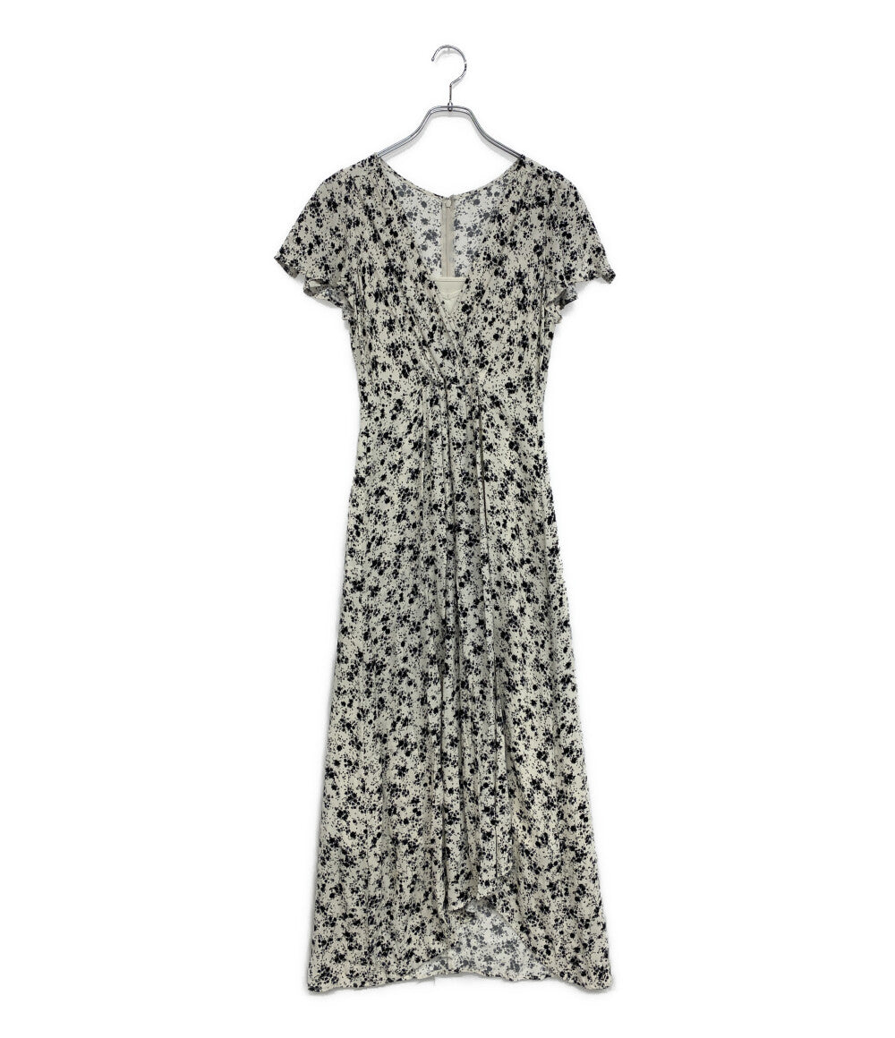 美品 FRAY I.D 半袖ワンピース カシュクール 25ss FWFO251082 レディース SIZE 1 フレイアイ・ディー
