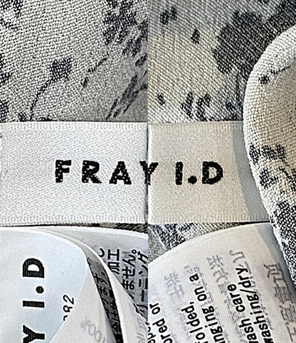 美品 FRAY I.D 半袖ワンピース カシュクール 25ss FWFO251082 レディース SIZE 1 フレイアイ・ディー