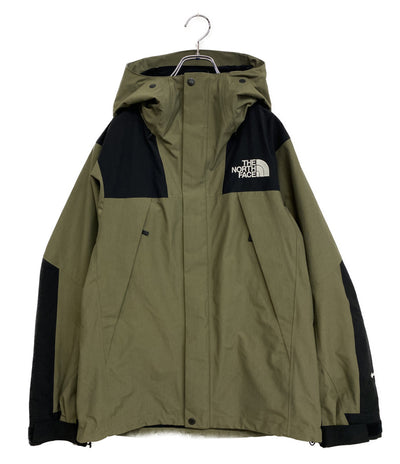 美品 THE NORTH FACE マウンテンジャケット NP61800 カーキ ゴアテックス メンズ SIZE M ザ・ノースフェイス