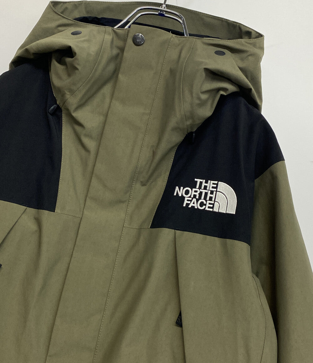 美品 THE NORTH FACE マウンテンジャケット NP61800 カーキ ゴアテックス メンズ SIZE M ザ・ノースフェイス