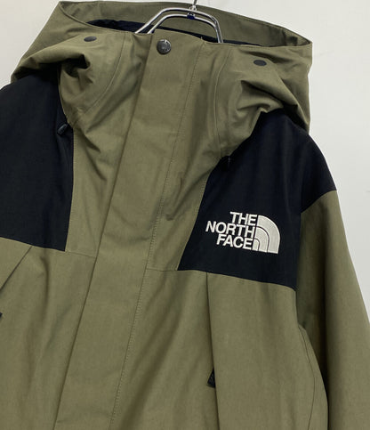 美品 THE NORTH FACE マウンテンジャケット NP61800 カーキ ゴアテックス メンズ SIZE M ザ・ノースフェイス