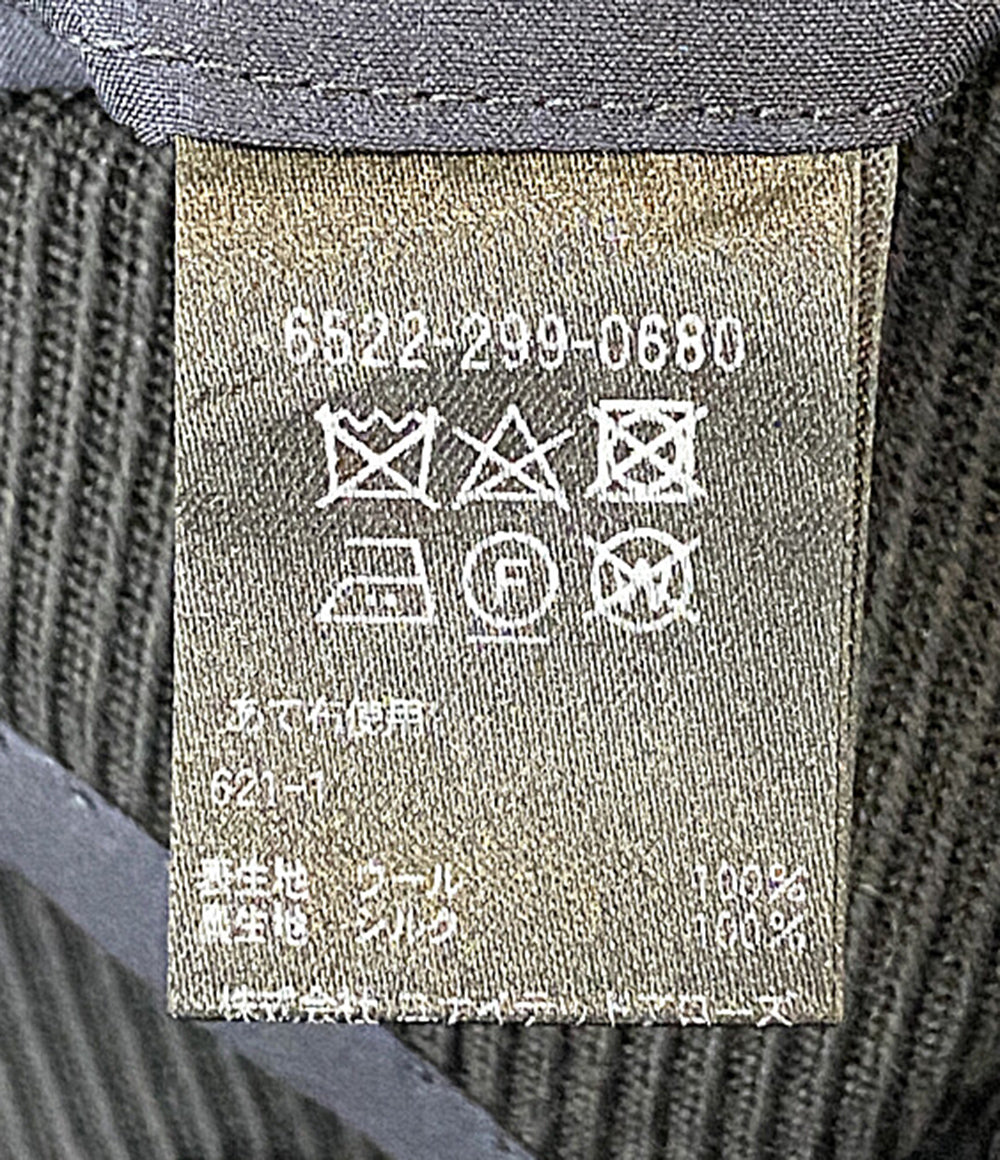 美品 Drawer ベスト ウールツイルダブルテーラードジレ 6522-299-0680 レディース SIZE 36 ドゥロワー