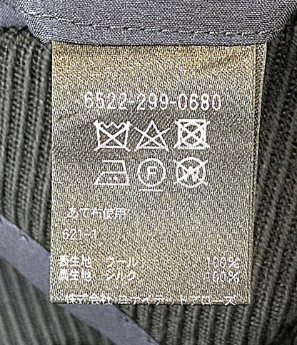美品 Drawer ベスト ウールツイルダブルテーラードジレ 6522-299-0680 レディース SIZE 36 ドゥロワー