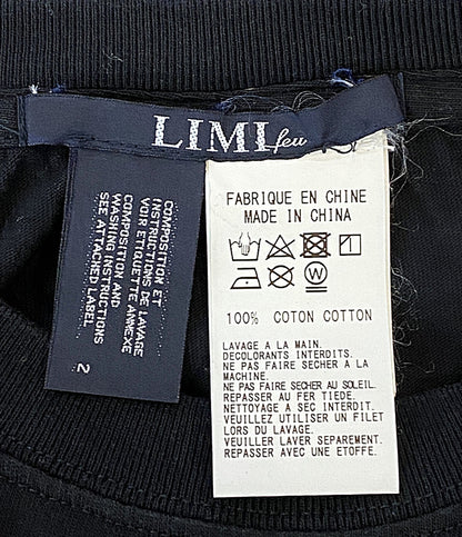 LIMI feu 半袖Ｔシャツ チケットプリント LJ-T32-048 レディース SIZE 2 リミフゥ