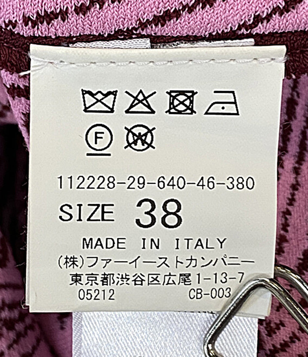 美品 ANTONINO VALENTI per ANAYI アントニーノ ヴァレンティ ノースリーブワンピース 112228-29-640-46-380 レディース SIZE 38