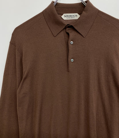 SOVEREIGN UNITED ARROWS ソブリンユナイテッドアローズ 長袖ポロシャツ 1113-106-5023 メンズ SIZE L
