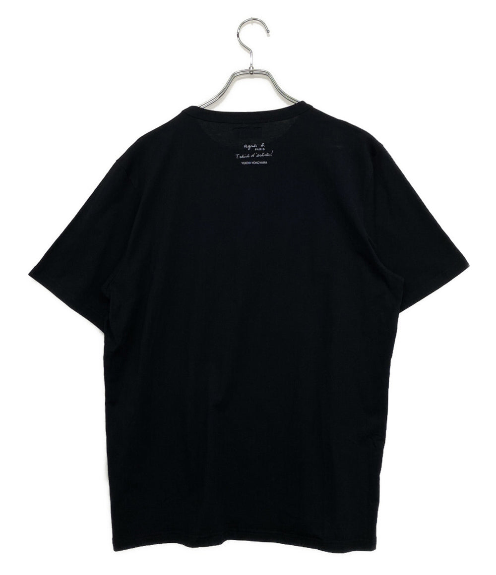 美品 Agnes b×横山裕一 ヨコヤマユウイチ 半袖Ｔシャツ ザザザザザ展 メンズ SIZE XL アニエスベー