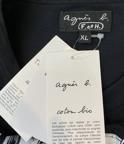 美品 Agnes b×横山裕一 ヨコヤマユウイチ 半袖Ｔシャツ ザザザザザ展 メンズ SIZE XL アニエスベー
