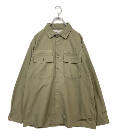 WTAPS 長袖シャツ 22AW カーキ メンズ SIZE 3 ダブルタップス