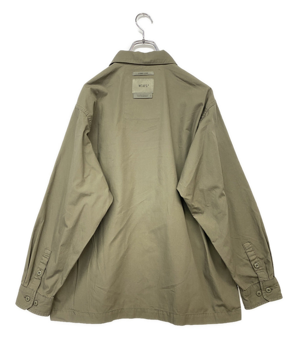WTAPS 長袖シャツ 22AW カーキ メンズ SIZE 3 ダブルタップス