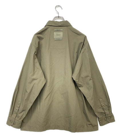 WTAPS 長袖シャツ 22AW カーキ メンズ SIZE 3 ダブルタップス