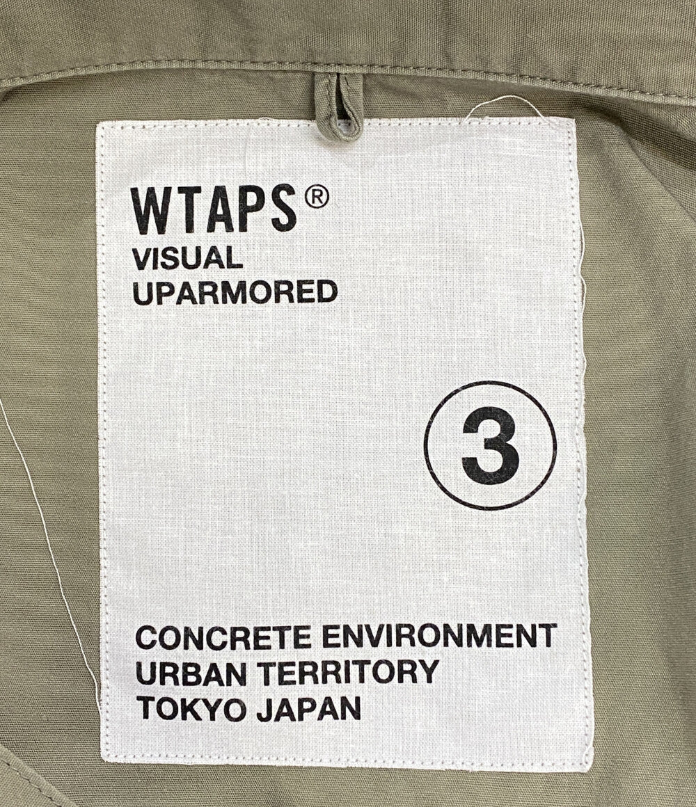 WTAPS 長袖シャツ 22AW カーキ メンズ SIZE 3 ダブルタップス