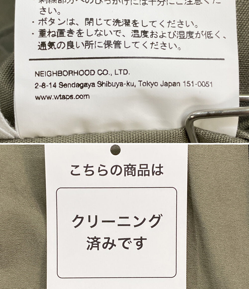 WTAPS 長袖シャツ 22AW カーキ メンズ SIZE 3 ダブルタップス