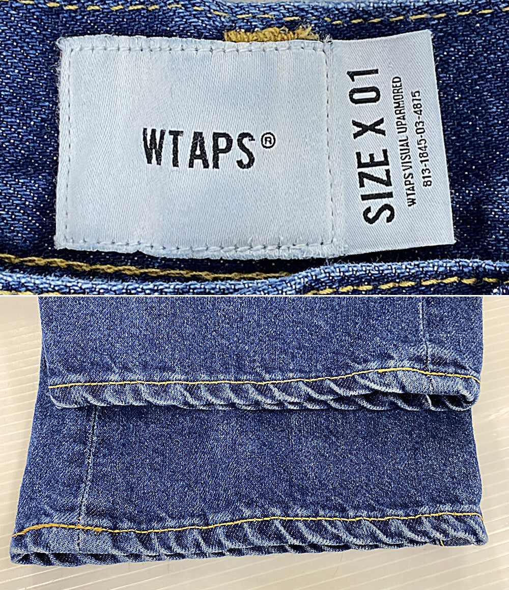 WTAPS デニムパンツ インディゴ 22AW 222WVDT-PTM04 メンズ SIZE X 01