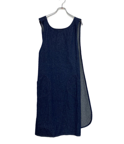 OLD TOWN オールドタウン ノースリーブワンピース CROSS OVER DRESS DENIM レディース SIZE S