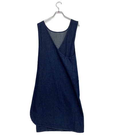 OLD TOWN オールドタウン ノースリーブワンピース CROSS OVER DRESS DENIM レディース SIZE S
