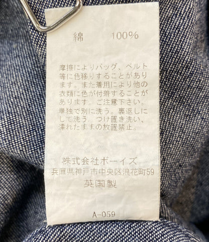 OLD TOWN オールドタウン ノースリーブワンピース CROSS OVER DRESS DENIM レディース SIZE S