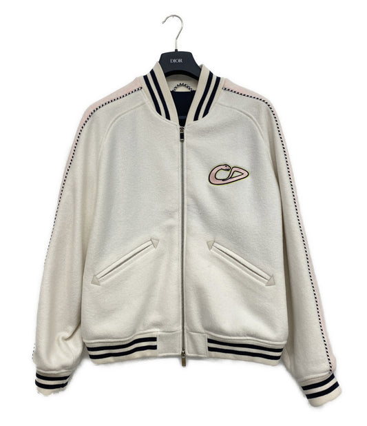Christian Dior ヴァーシティジャケット Dior x KAWS Varsity Jacket メンズ SIZE XL クリスチャンディオール