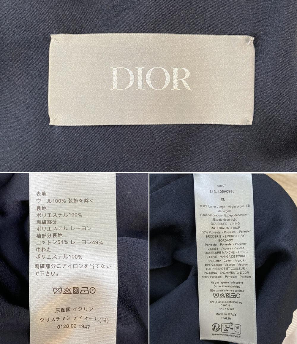 Christian Dior ヴァーシティジャケット Dior x KAWS Varsity Jacket メンズ SIZE XL クリスチャンディオール