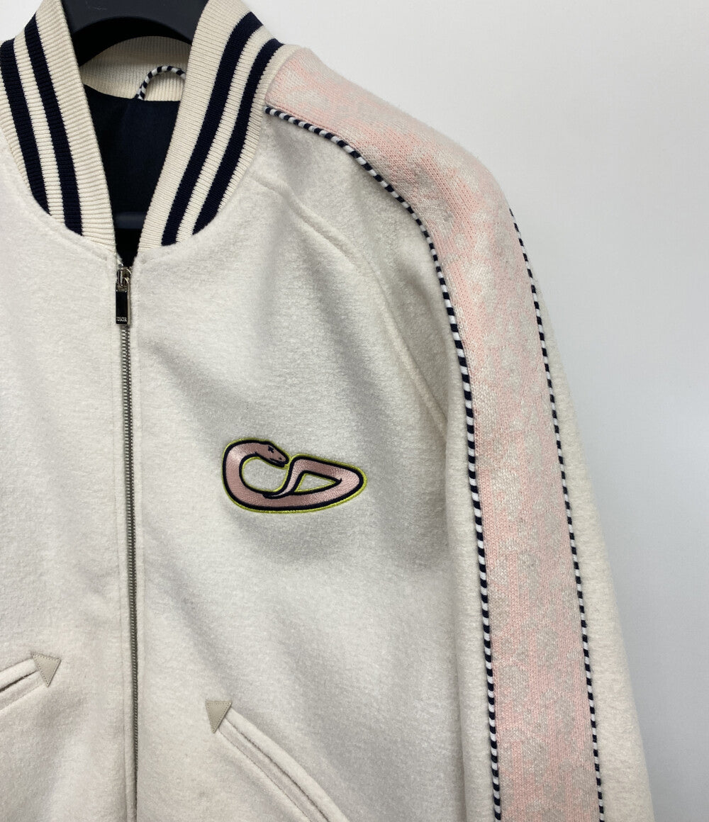 Christian Dior ヴァーシティジャケット Dior x KAWS Varsity Jacket メンズ SIZE XL クリスチャンディオール