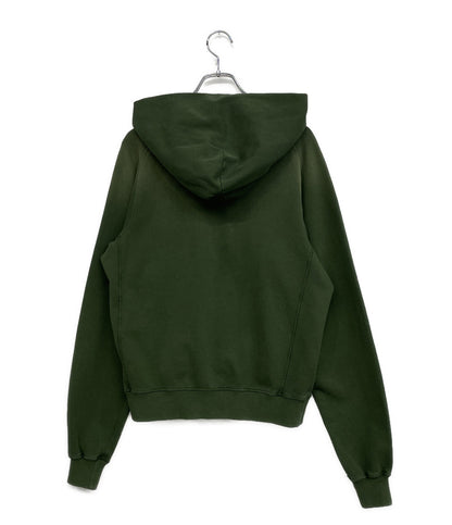 GUCCI スウェットパーカー コットンジャージー グリーン メンズ SIZE XS グッチ