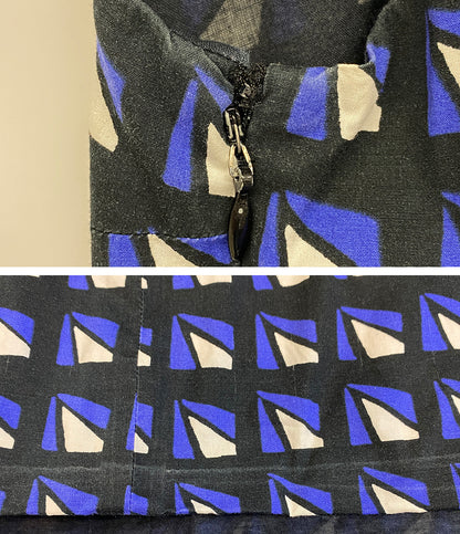 PRADA P340P 総柄ノースリーブワンピース レディース SIZE 36 プラダ