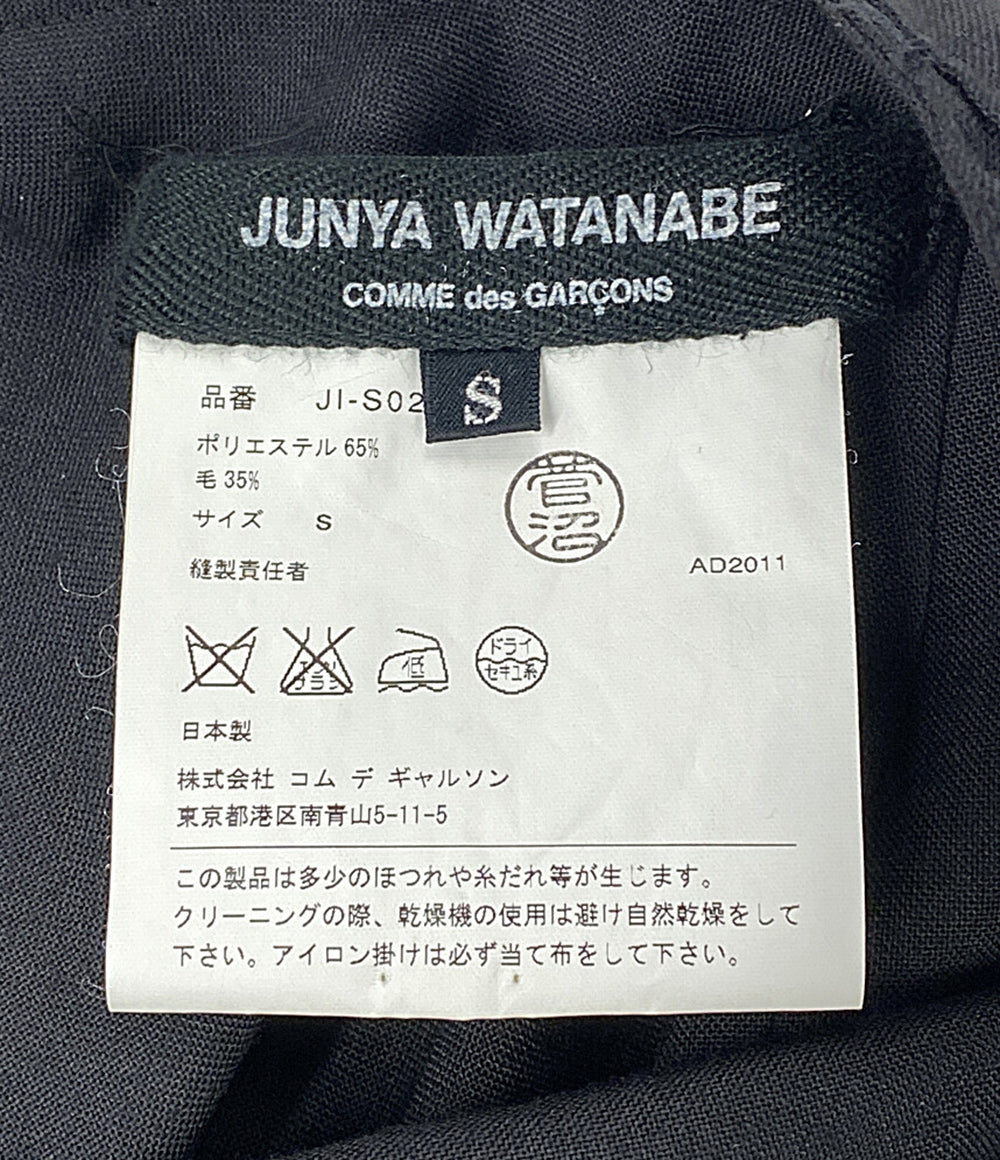 JUNYA WATANABE スカート ブラック JI-S020 レディース SIZE S ジュンヤワタナベ