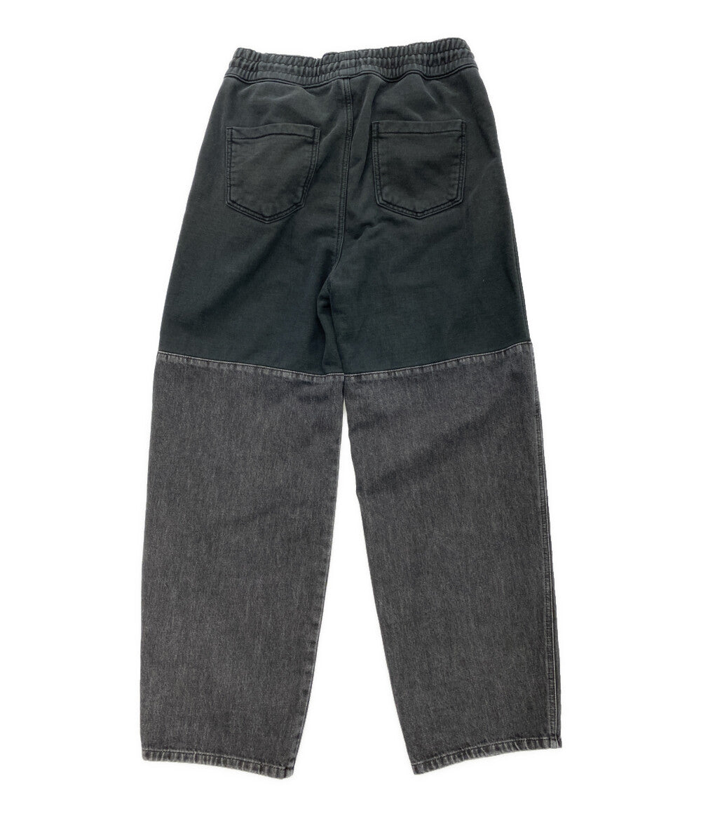 AMOMENT パンツ ADAM ET ROPE別注 コットン ブラック GKS-55020-B メンズ SIZE L アモーメント