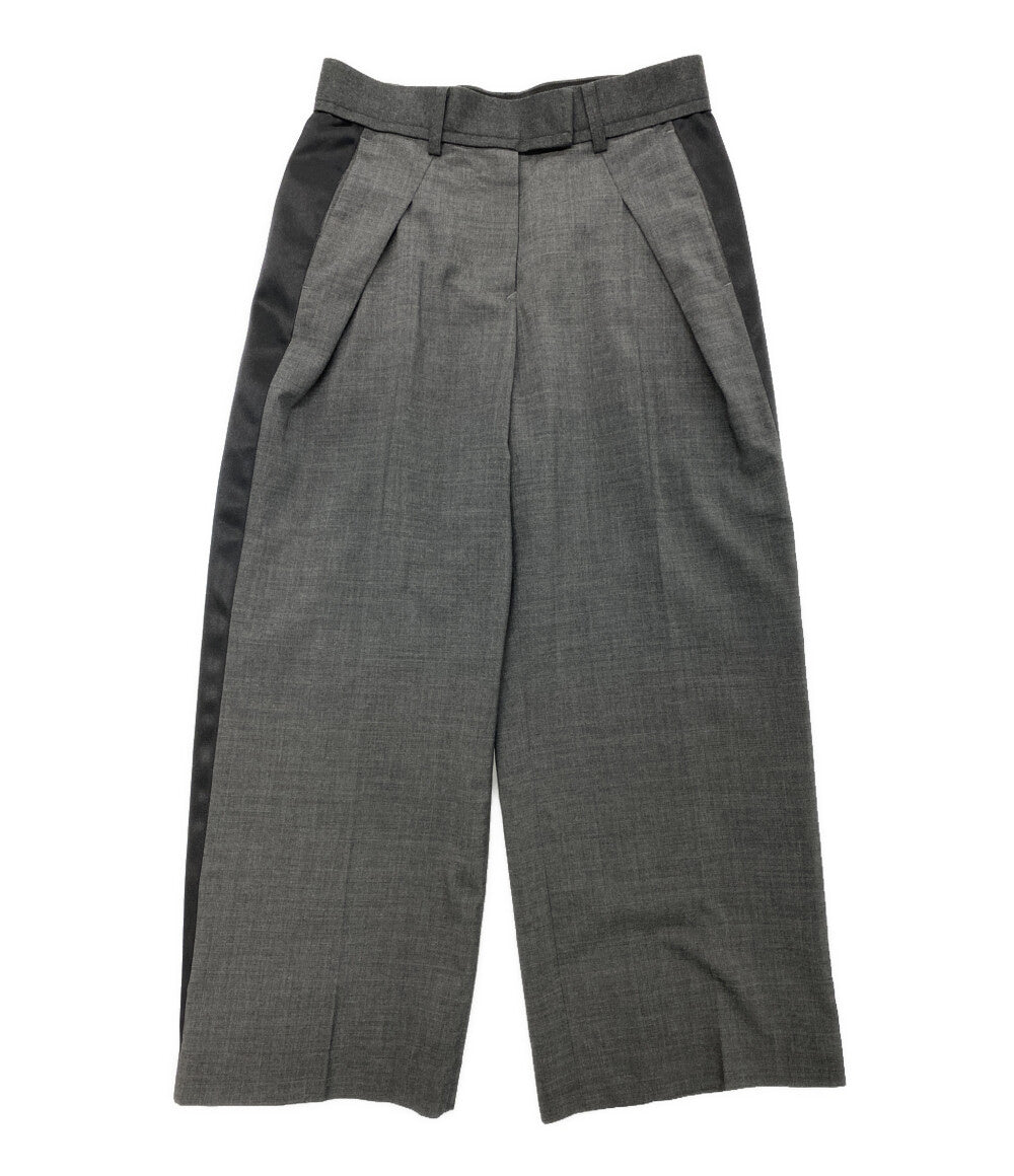 美品 sacai パンツ Suiting Wide Pants 20SS 20-04824 メンズ SIZE 2 サカイ