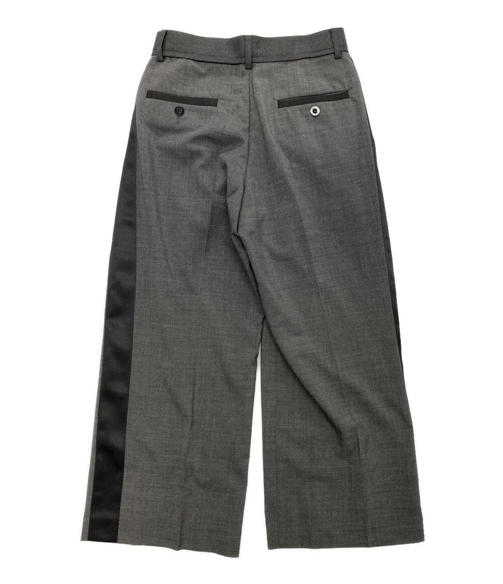 美品 sacai パンツ Suiting Wide Pants 20SS 20-04824 メンズ SIZE 2 サカイ