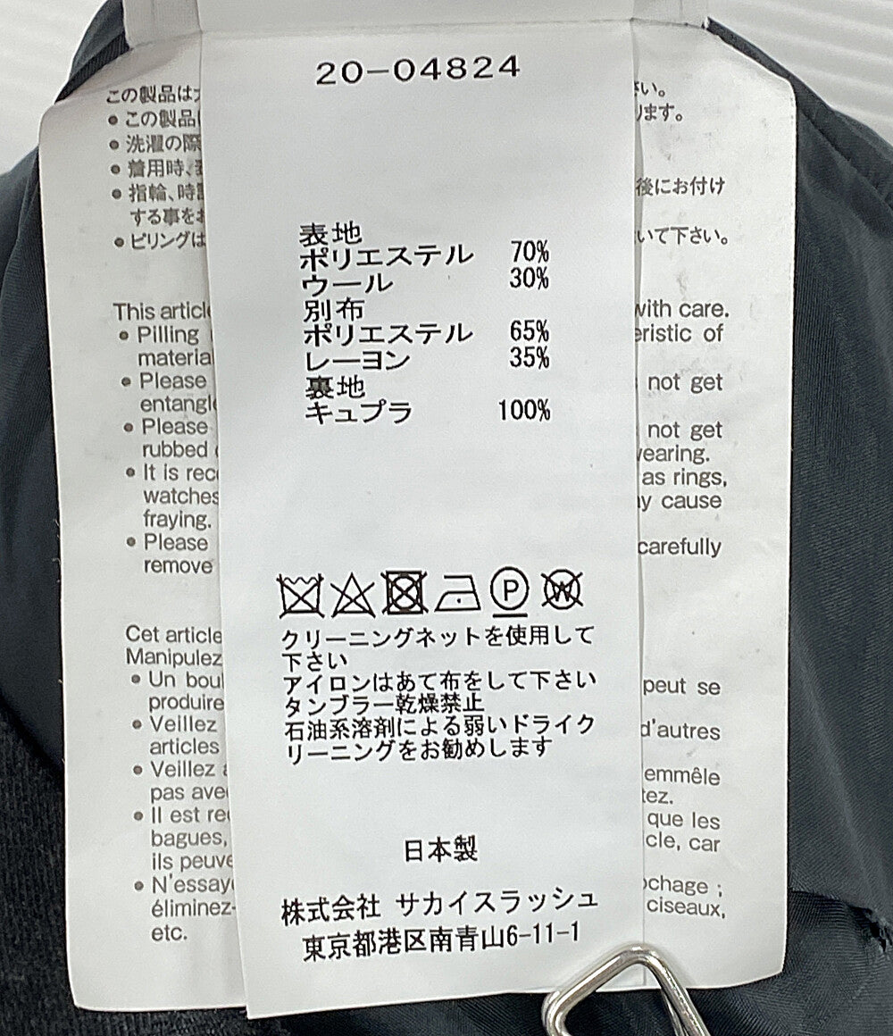 美品 sacai パンツ Suiting Wide Pants 20SS 20-04824 メンズ SIZE 2 サカイ