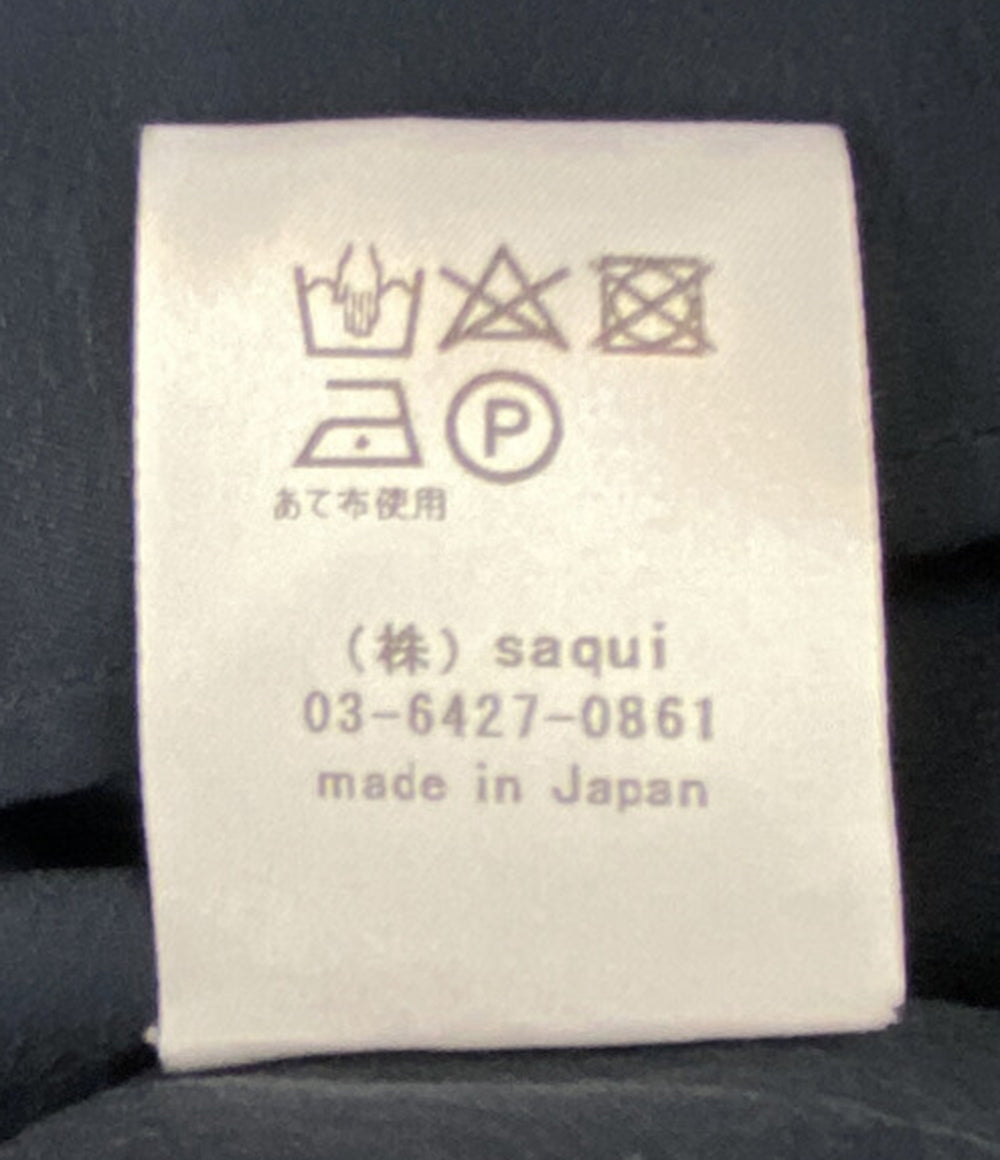 Saqui サキ ボウタイブラウス 長袖 シルク 23AW14 レディース SIZE 36