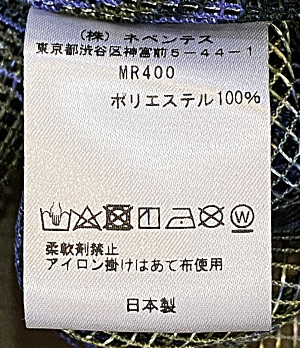 美品 NEEDLES PURPLE THINGS パープルシングス ベスト BDUVEST-Heavyweight Mesh 2023ss MR400 メンズ SIZE S ニードルズ