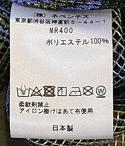 美品 NEEDLES PURPLE THINGS パープルシングス ベスト BDUVEST-Heavyweight Mesh 2023ss MR400 メンズ SIZE S ニードルズ