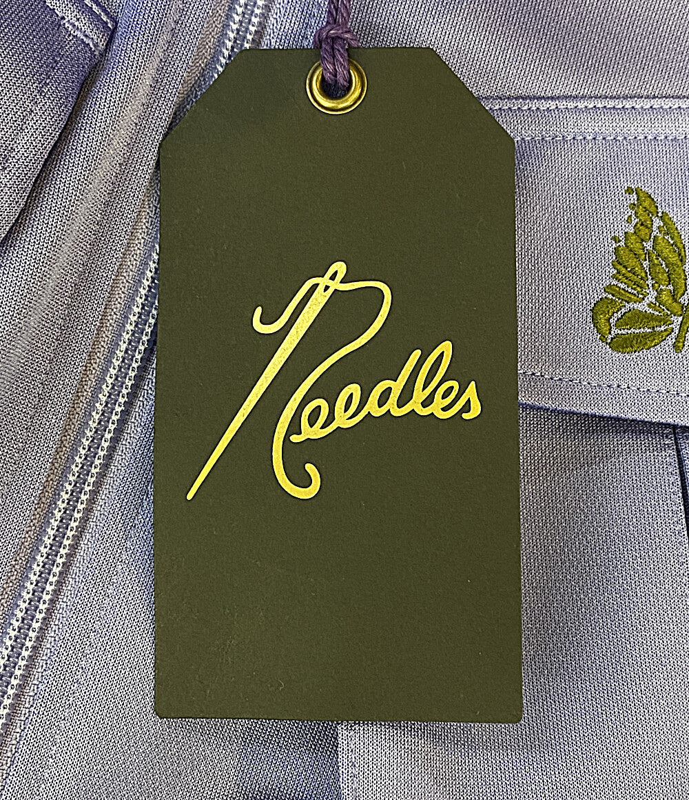 NEEDLES PURPLE THINGS パープルシングス ジャージ Track Jacket パープル MR397 メンズ SIZE L ニードルズ