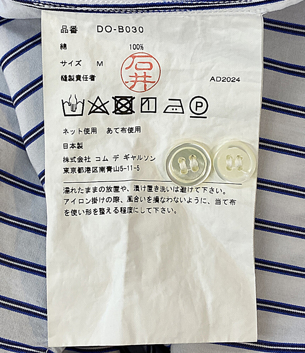 美品 COMME des GARCONS HOMME DEUX 長袖シャツ 25SS DO-B030 メンズ SIZE M コムデギャルソンオムドゥ