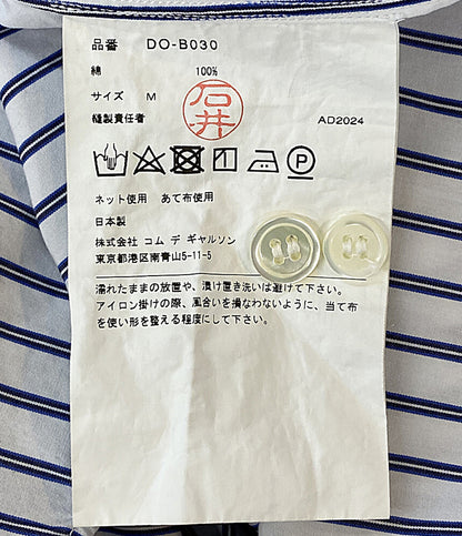 美品 COMME des GARCONS HOMME DEUX 長袖シャツ 25SS DO-B030 メンズ SIZE M コムデギャルソンオムドゥ