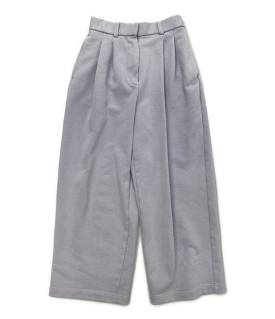 CLANE パンツ TWO TUCK SWEAT PANTS パープル 17110-7252 レディース SIZE 1 クラネ