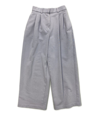 CLANE パンツ TWO TUCK SWEAT PANTS パープル 17110-7252 レディース SIZE 1 クラネ