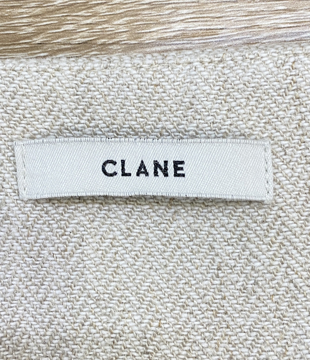 CLANE エプロンビスチェ アイボリー 16122-4232 レディース SIZE 1 クラネ