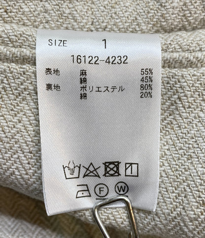 CLANE エプロンビスチェ アイボリー 16122-4232 レディース SIZE 1 クラネ