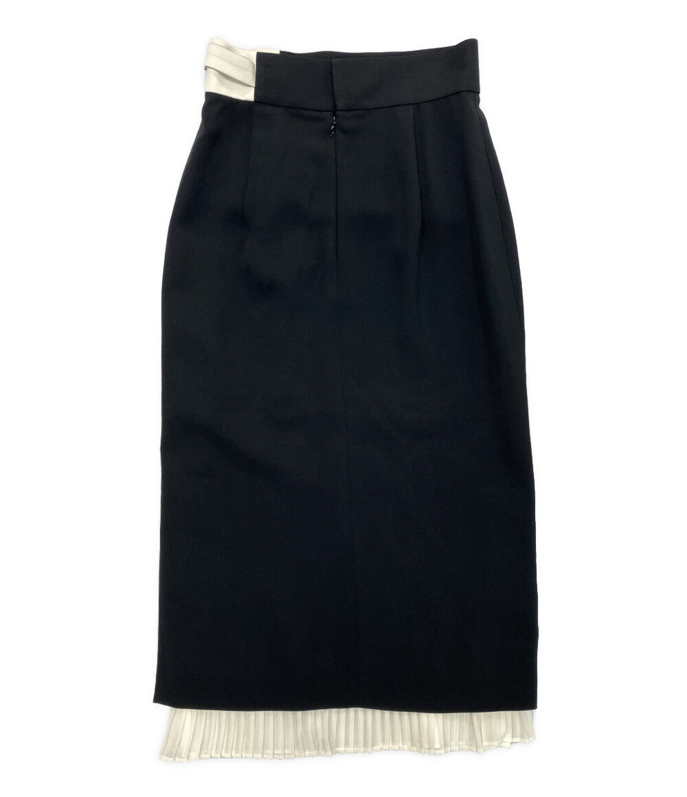 YOHJI YAMAMOTO スカート レーヨン FF-S36-221 レディース SIZE S