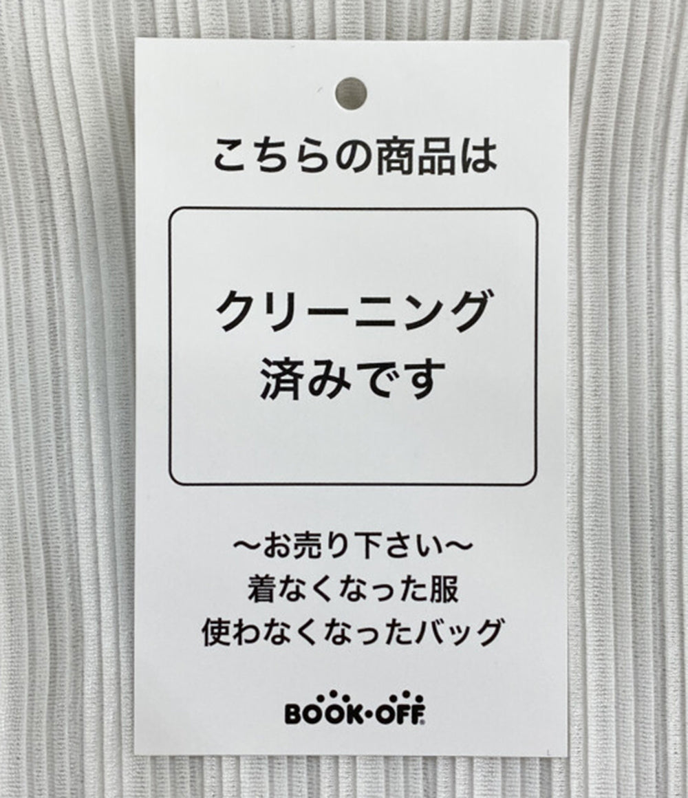 PLEATS PLEASE 長袖シャツ PP55-FK113 ホワイト ハイネック レディース