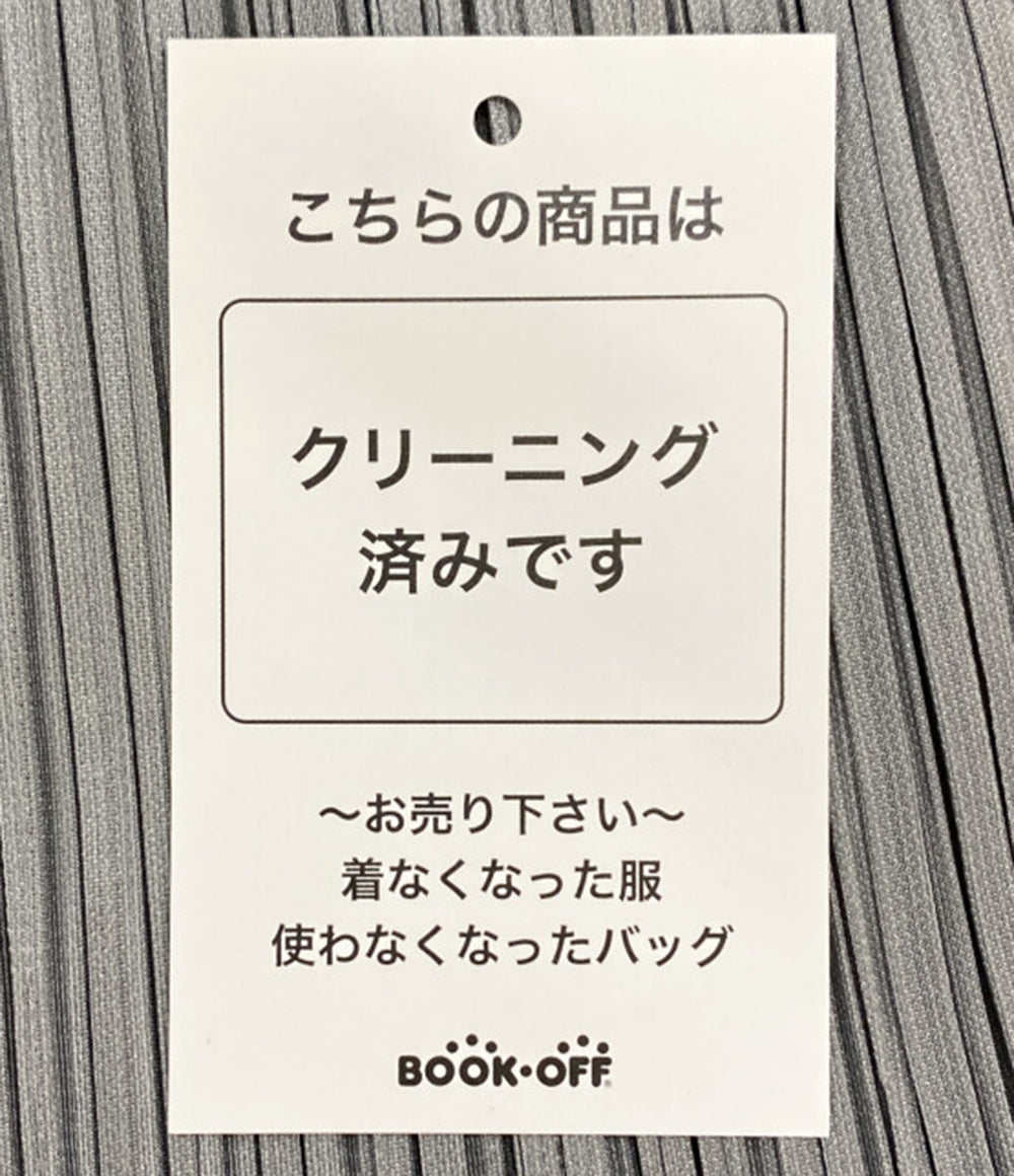 PLEATS PLEASE 長袖シャツ PP55-JK106 グレー レディース SIZE 3 プリーツプリーズ