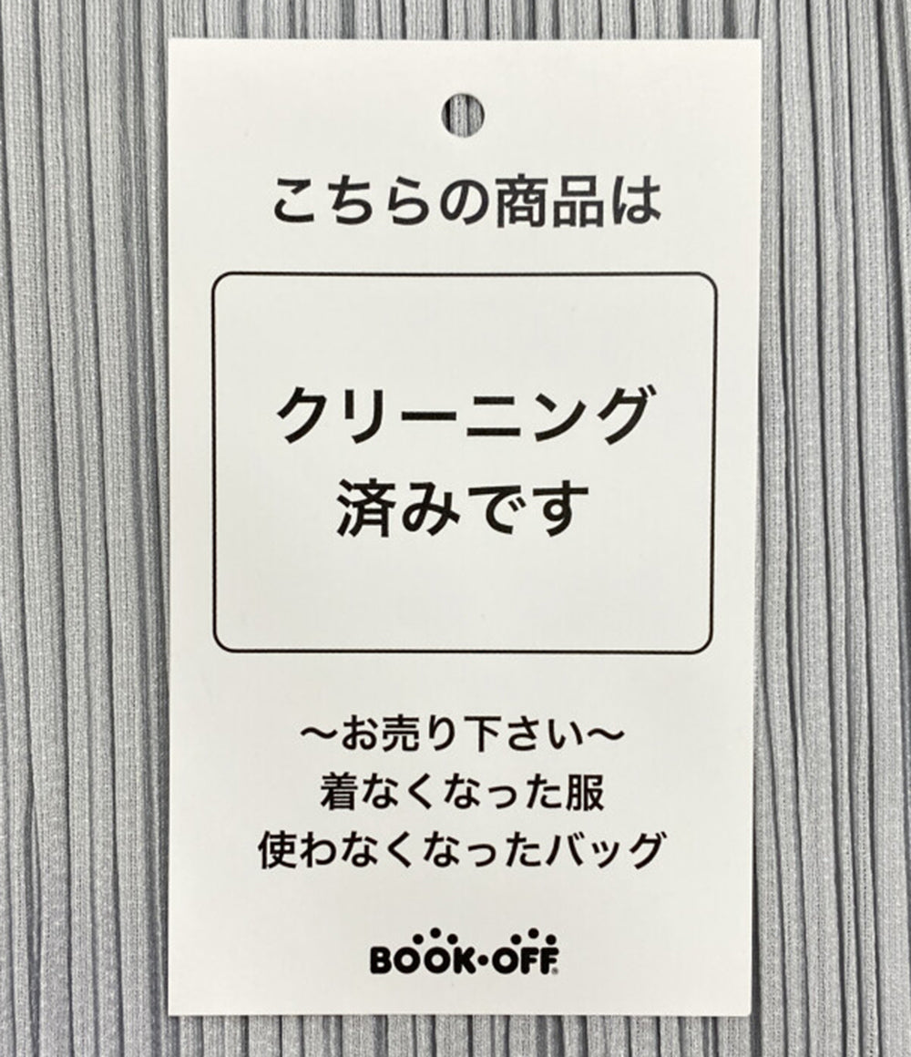 PLEATS PLEASE ノースリーブワンピース PP55-JT104 ライトグレー レディース SIZE 4 プリーツプリーズ