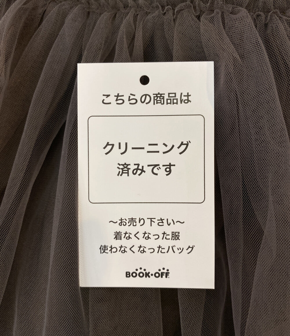 Curensology チュールブラウス 23SS CL306106ER レディース SIZE F カレンソロジー