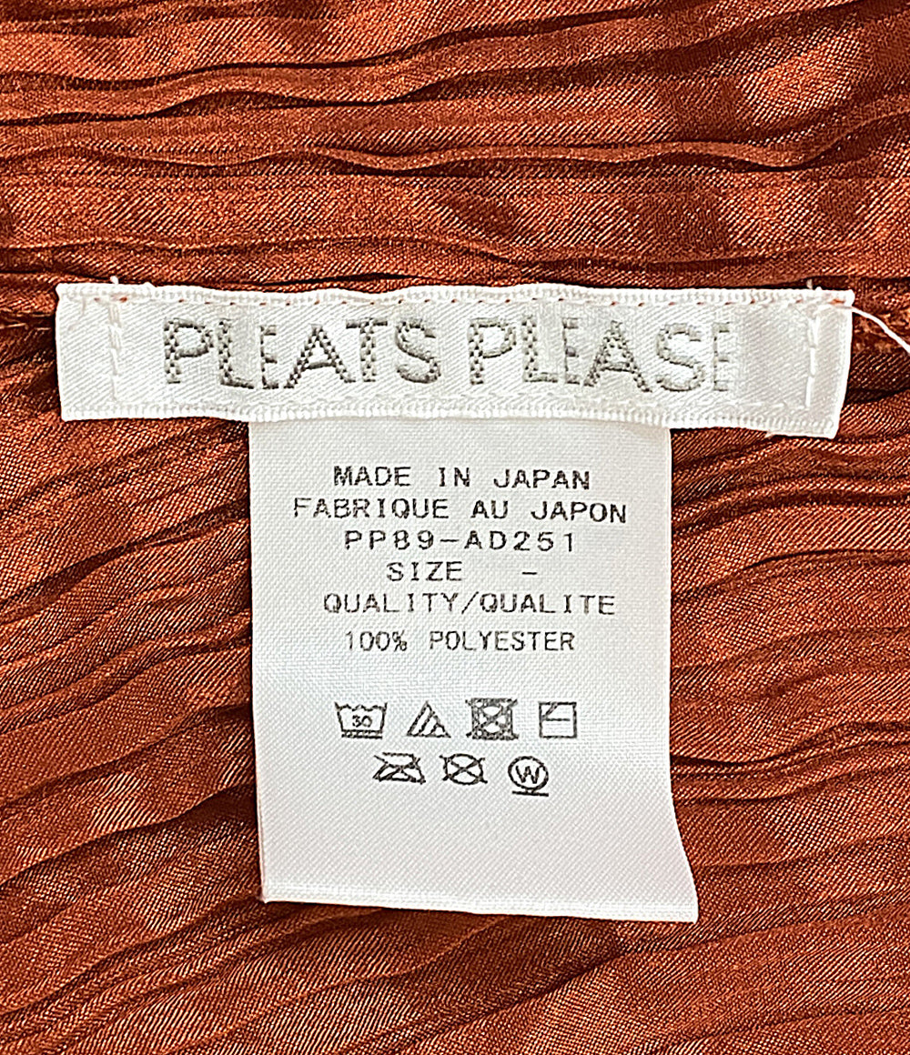 美品 PLEATS PLEASE ポンチョ 変形ポンチョ PP89-AD251 レディース